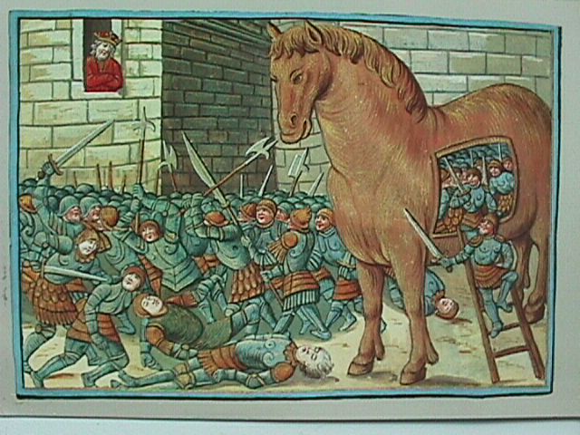 Qui A Eu L Idée Du Cheval De Troie
